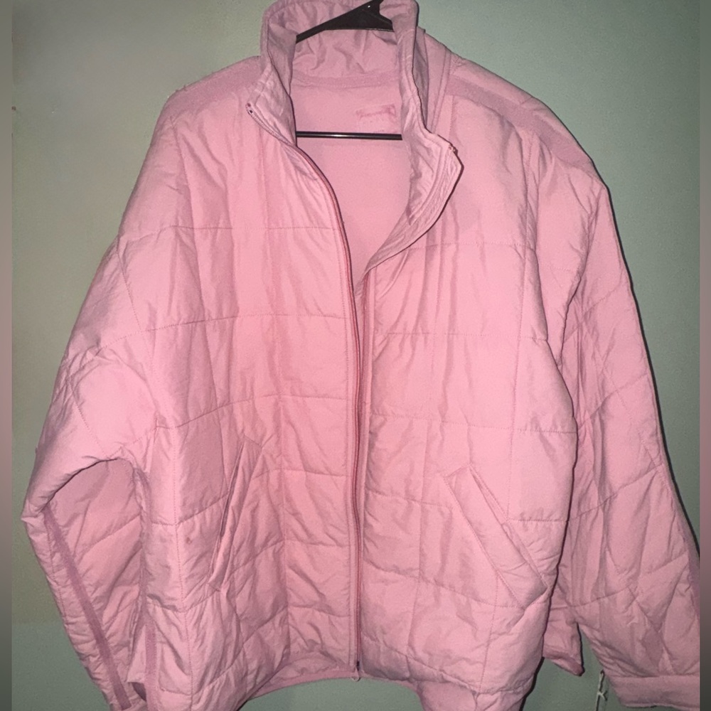 FP Movement X Hatch Pink Haze Puffer Jacket XL